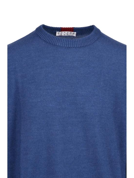 25FW Cashmere Company P. 니트웨어 최고급 엑스트라파인 메리노 울 소재의 크루넥 스웨터 - CASHMERE COMPANY