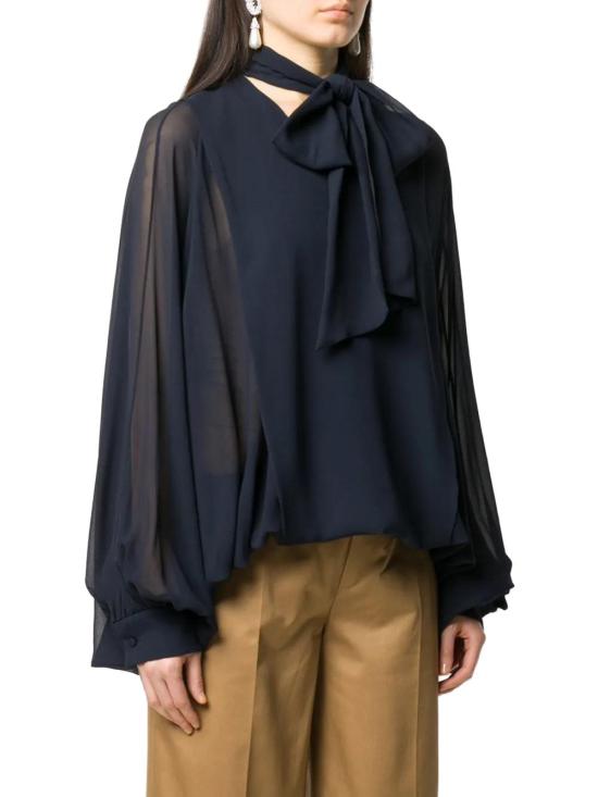  발렌티노 가라바니 블라우스 TB0AE4N00WB578 NAVY - VALENTINO GARAVANI