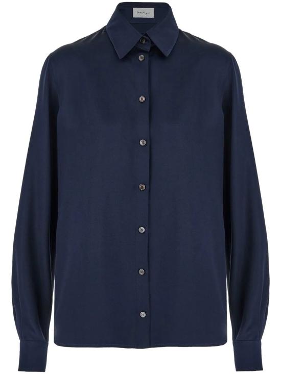 살바토레 페라가모 셔츠 13F669757254 NAVY