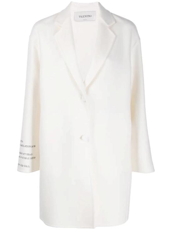  발렌티노 가라바니 코트 SB0CA44615EA03 WHITE