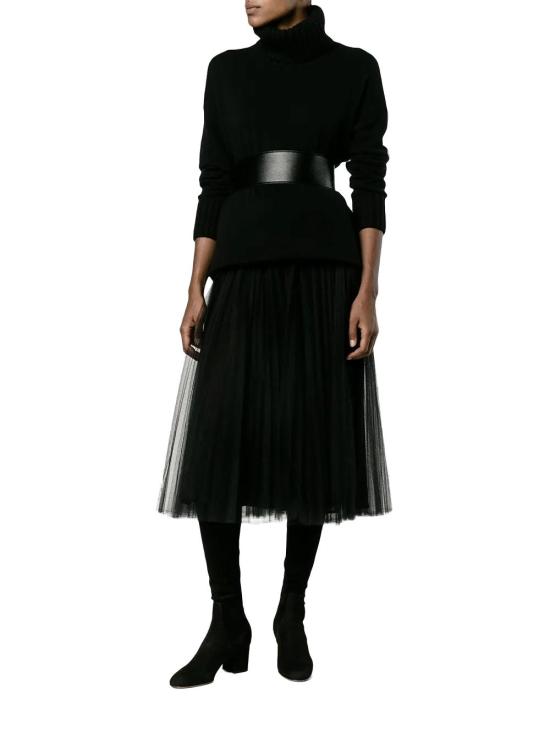  발렌티노 가라바니 스커트 SB0RA1Y01ED0NO BLACK - VALENTINO GARAVANI