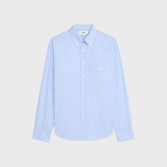  셀린느 셔츠 2C16B0759 BLUE