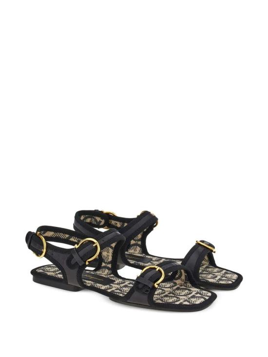  살바토레 페라가모 샌들 01D966756637 BLACK - SALVATORE FERRAGAMO