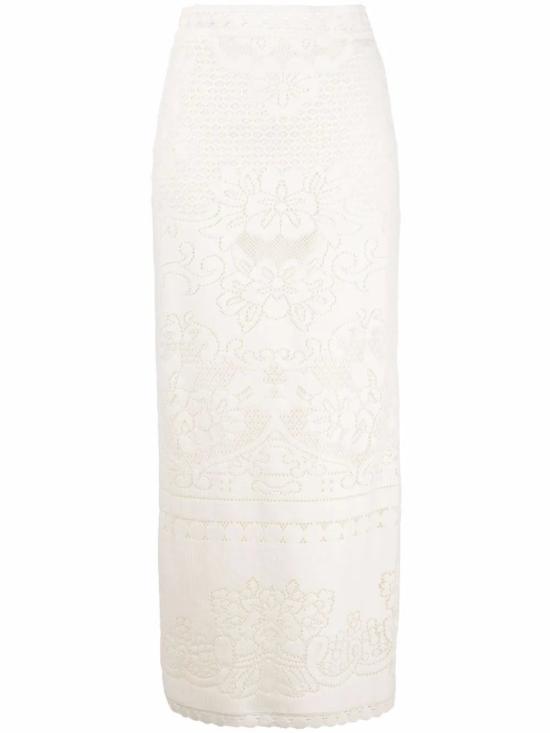  발렌티노 가라바니 스커트 XB3RA8L16W3DC4 WHITE
