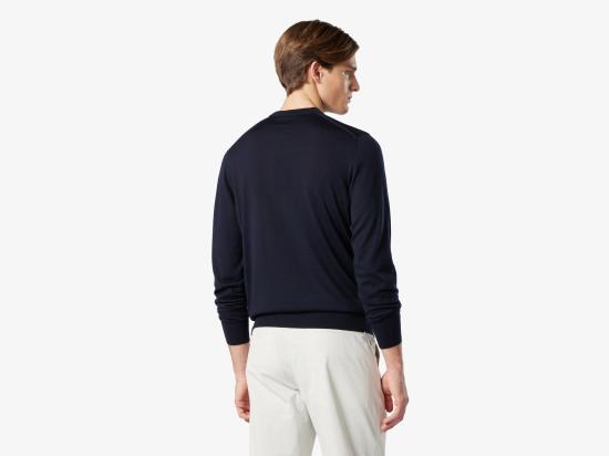  씨세 긴팔 티셔츠 KR070XG004 BLUE - SEASE