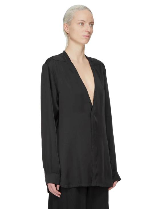  릭 오웬스 셔츠 RP02F5244 BLACK - RICK OWENS