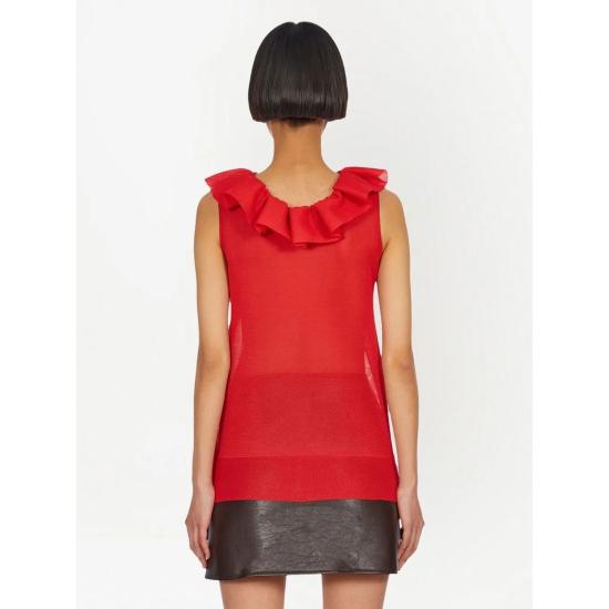  살바토레 페라가모 민소매 티셔츠 111473757424 RED - SALVATORE FERRAGAMO