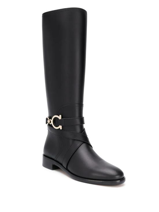  살바토레 페라가모 부츠 01Q711726392 BLACK - SALVATORE FERRAGAMO