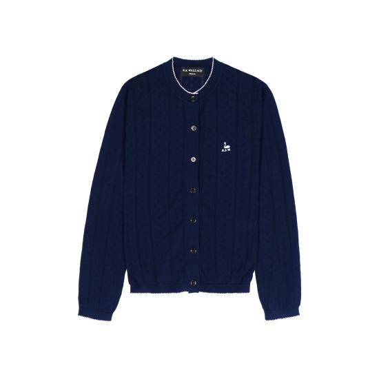  B.B. WALLACE 스웨터 K52 NAVY - B.B. WALLACE
