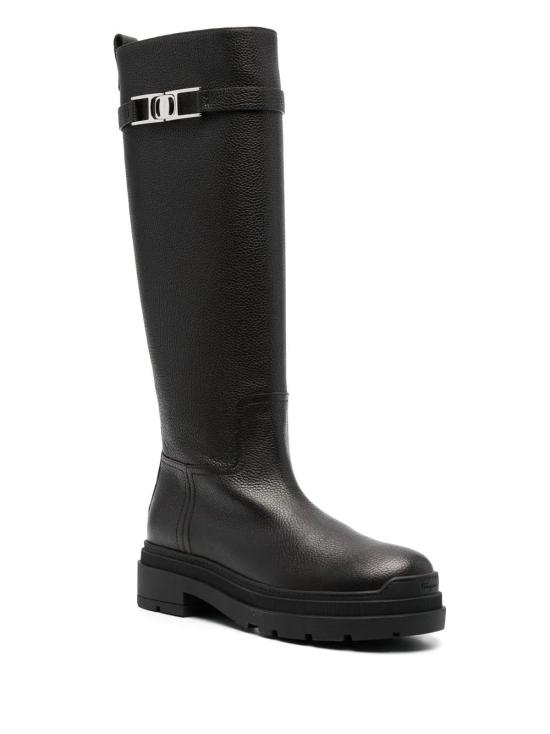  살바토레 페라가모 부츠 01D654753980 BLACK - SALVATORE FERRAGAMO