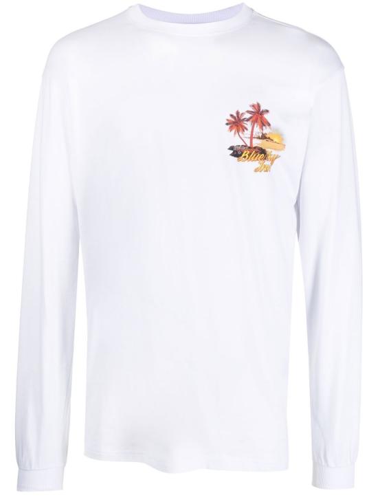  블루스카이인 탑 BS2203LS007WHITE
