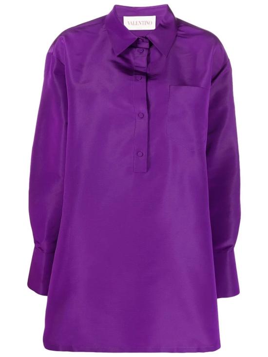  발렌티노 가라바니 블라우스 XB0VAZ256DEPVD PURPLE