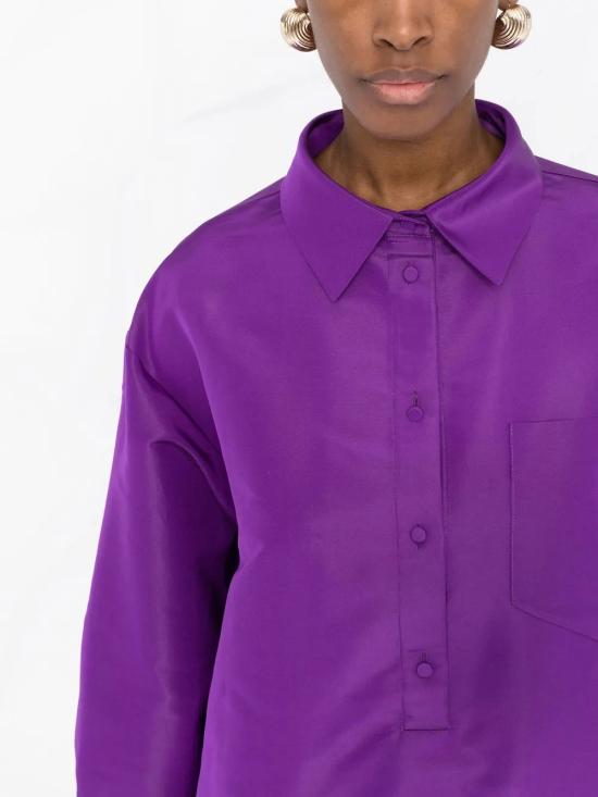  발렌티노 가라바니 블라우스 XB0VAZ256DEPVD PURPLE - VALENTINO GARAVANI