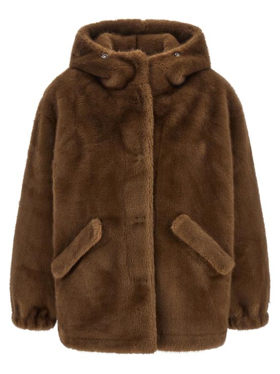  루 안드레아 코트 LD2670LCOFFEE BROWN