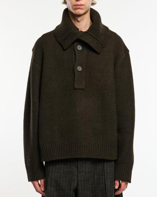  스튜디오 니콜슨 스웨터 ORENA SNM 1594 BROWN
