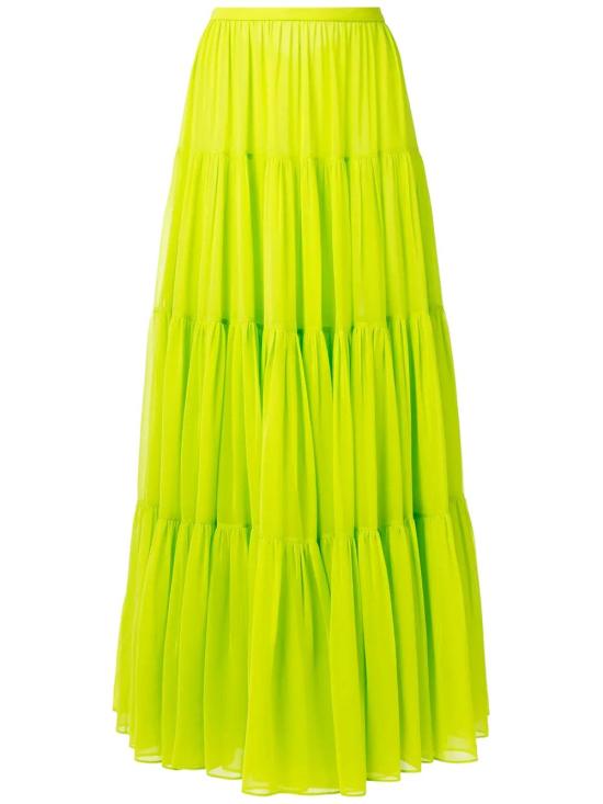  발렌티노 가라바니 스커트 TB0RA5W75HGADL YELLOW