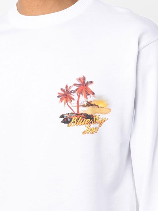  블루스카이인 탑 BS2203LS007WHITE - BLUE SKY INN