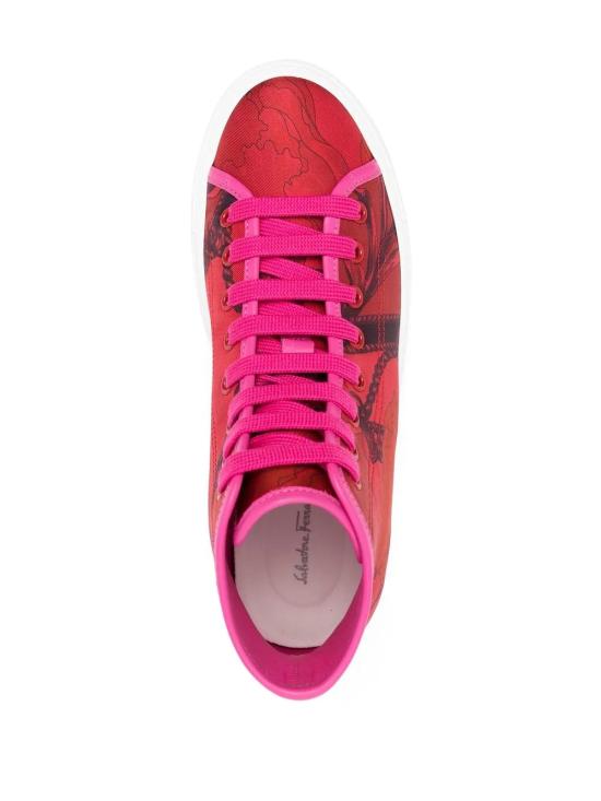  살바토레 페라가모 스니커즈 030245751602 RED - SALVATORE FERRAGAMO