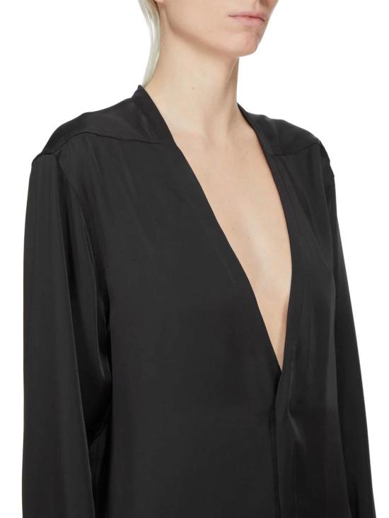  릭 오웬스 셔츠 RP02F5244 BLACK - RICK OWENS
