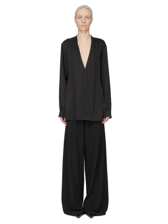  릭 오웬스 셔츠 RP02F5244 BLACK - RICK OWENS