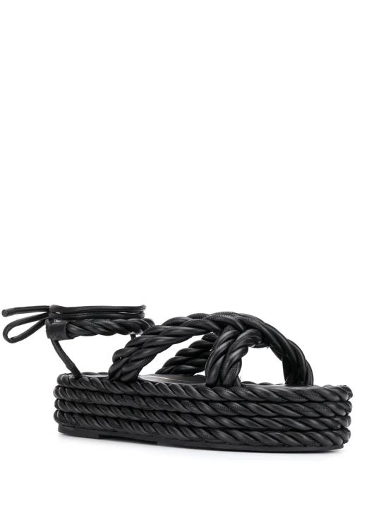  발렌티노 가라바니 샌들 TW0S0Y33GWJ0NO BLACK - VALENTINO GARAVANI