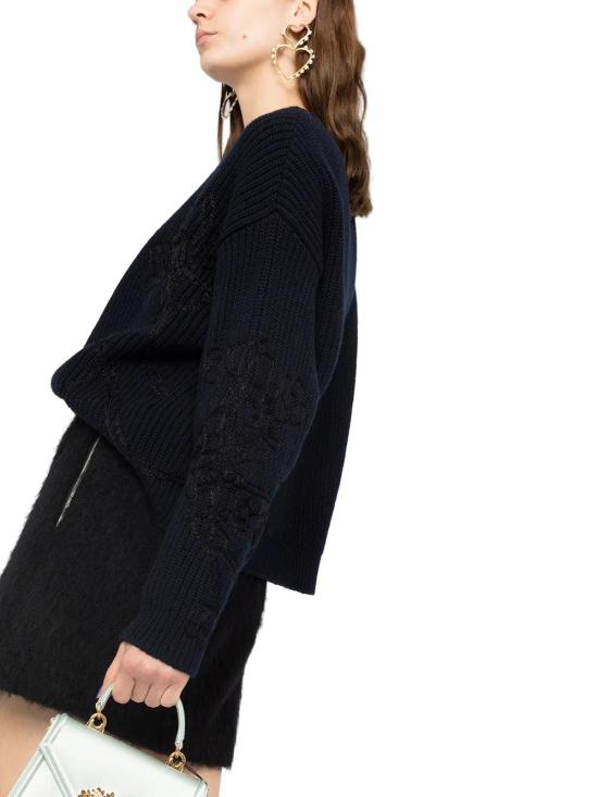  발렌티노 가라바니 스웨터 UB0KC18A5YM598 NAVY - VALENTINO GARAVANI