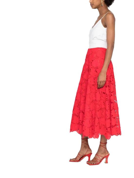  발렌티노 가라바니 스커트 WB3RA7U06FN157 RED - VALENTINO GARAVANI