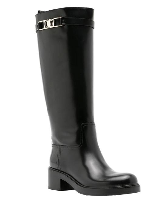  살바토레 페라가모 부츠 01C904750681 BLACK - SALVATORE FERRAGAMO