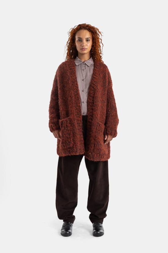  케이시 케이시 스웨터 27FK066 BROWN
