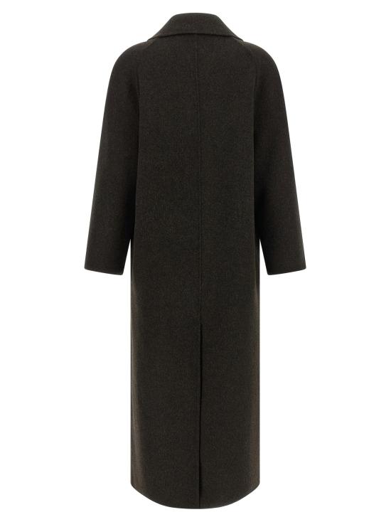  루루 드 세종 코트 LDIRVINBROWNMELANGE CHARCOAL - LOULOU DE SAISON
