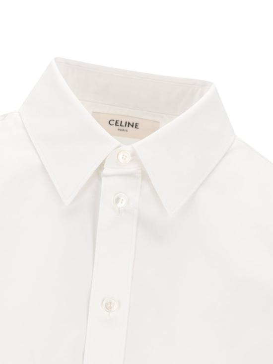  셀린느 셔츠 RC0LL0T01 WHITE - CELINE