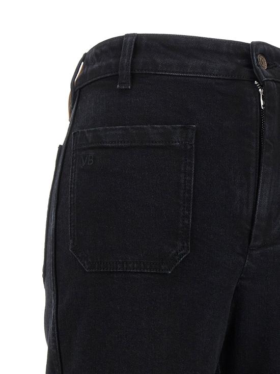  빅토리아 베컴 데님 팬츠 LD1226DJE007252JSWASHEDBLACK - VICTORIA BECKHAM