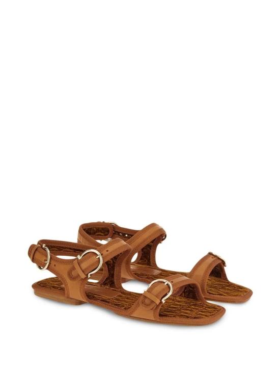  살바토레 페라가모 샌들 01D915756624 BROWN - SALVATORE FERRAGAMO