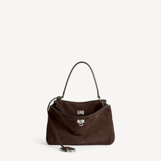  발렌시아가 로데오 핸드백 스몰 789779 2AB4G BROWN