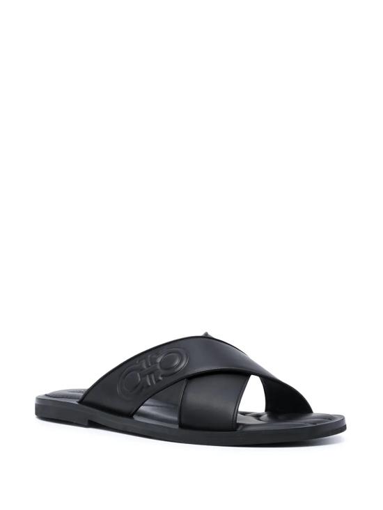  살바토레 페라가모 샌들 020317744137 BLACK - SALVATORE FERRAGAMO
