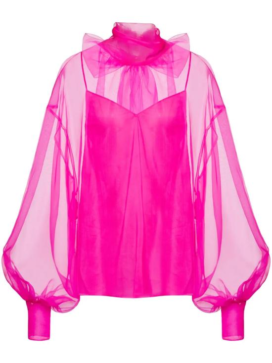 발렌티노 가라바니 블라우스 1B0AE7L01C8UWT PINK