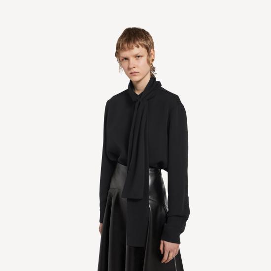  발렌시아가 셔츠 A009OMTUT14 BLACK - BALENCIAGA