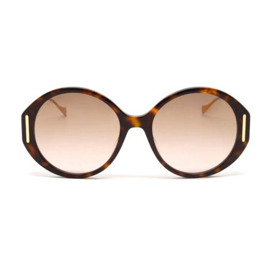  구찌 안경 GG1202 S003 라운드 풀림 선글라스 하바나/브라운 그라데이션 - GUCCI