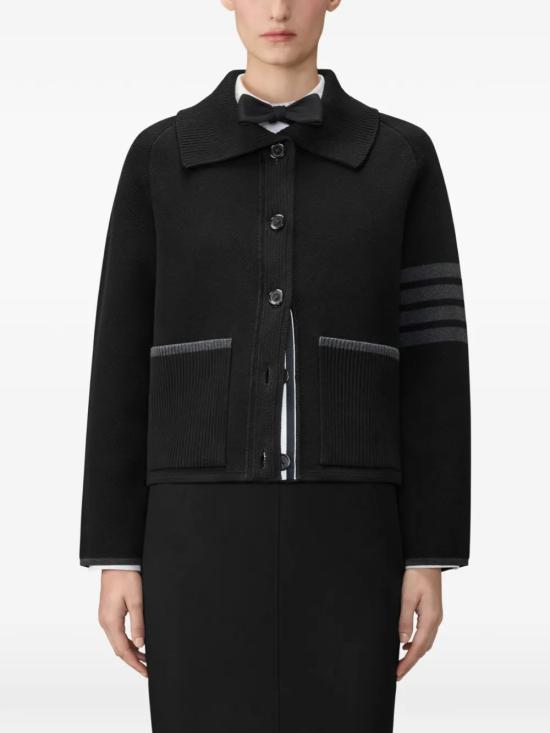  톰브라운 자켓 FKJ124B Y3019 BLACK - THOM BROWNE