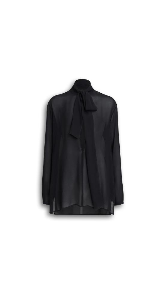  알라이아 셔츠 AA9C0962T666A BLACK