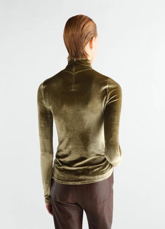  르메르 블라우스 TS0050 LJ1063 OLIVE - LEMAIRE