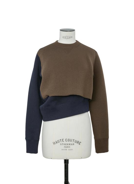  사카이 스웨터 26 08683 BROWN