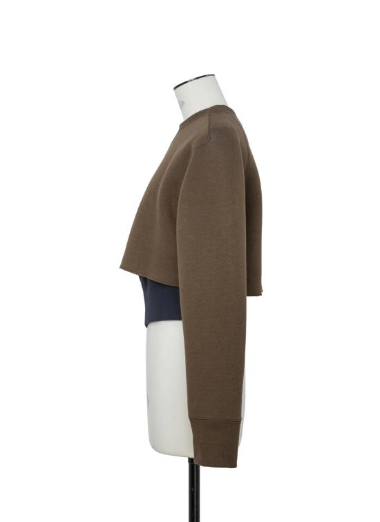  사카이 스웨터 26 08683 BROWN - SACAI