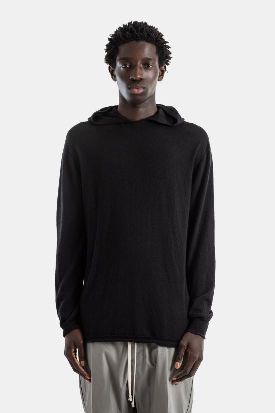  릭 오웬스 스웨터 RU02E1623WS BLACK - RICK OWENS