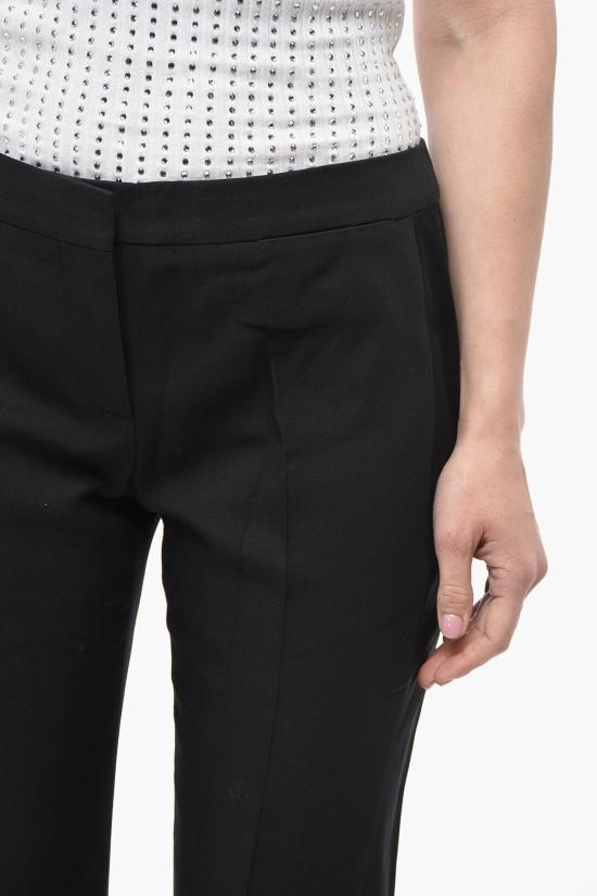  알렉산더 맥퀸 스트레이트 팬츠 507147 QKJ09 1000 Black - ALEXANDER MCQUEEN