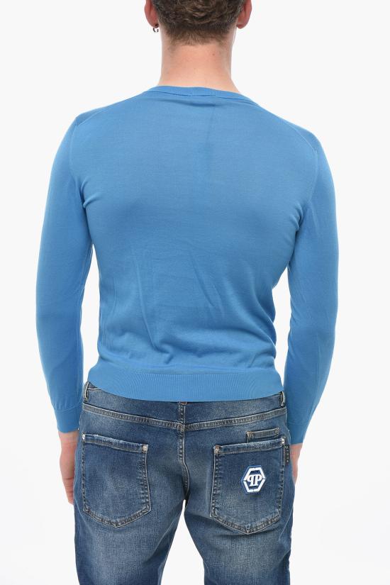  드루모어 스웨터 D0GN481 743 Blue - DRUMOHR