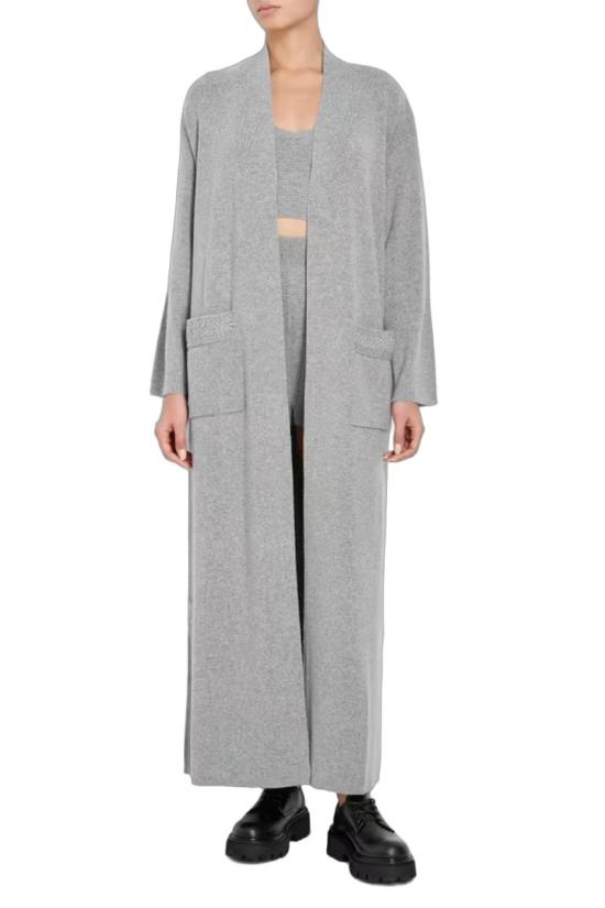  라펠라 코트 019ef51e 1ecc 7893 b367 844f4bb977c0 GRAY - LA PERLA