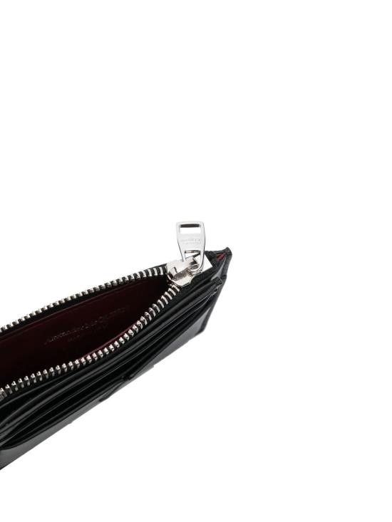  알렉산더 맥퀸 명함지갑 7265671AAJO1000 BLACK - ALEXANDER MCQUEEN
