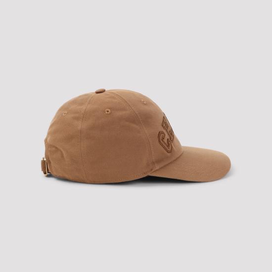 26FW 끌로에 시그니처 코튼 캡 CH26AHC04CTN 28A MOCHA BROWN - CHLOE