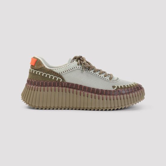 26FW 끌로에 스니커즈 CH26A00RYP 23Q ARMY GREEN - CHLOE